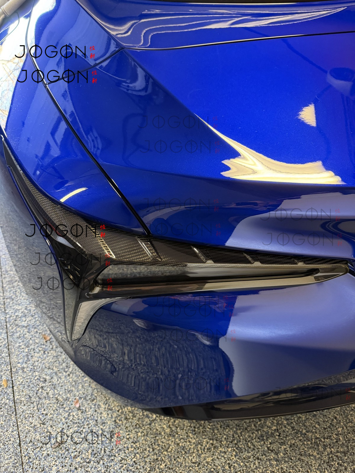 Real Carbon Taillight Brake Light Side Vent Decor For Lexus LC500 LC500h 2018-26