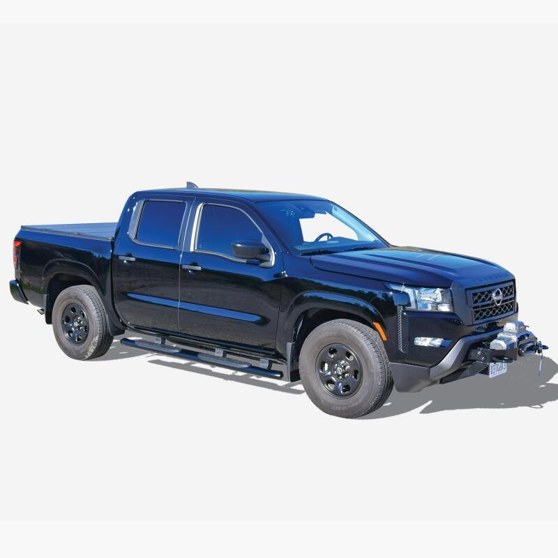 Westin PRO TRAXX 4 Oval Nerf Step Bars for Nissan Frontier Crew Cab 2022 – Black