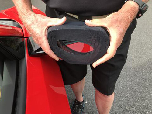 NoviStretch Mirror Covers for the 2020+ C8 Corvette