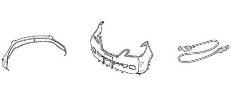 Genuine OEM Honda Odyssey Full Nose Mask 2008 – 2010 (08P35-SHJ-100A)