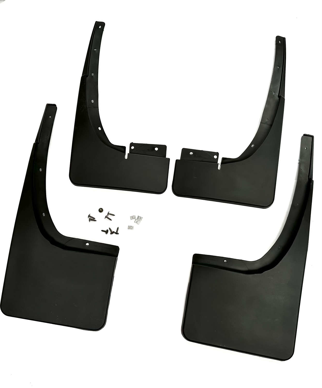 Tailored Mud Flaps Set of 4 For Ford Ranger 2012-2018 Purevue