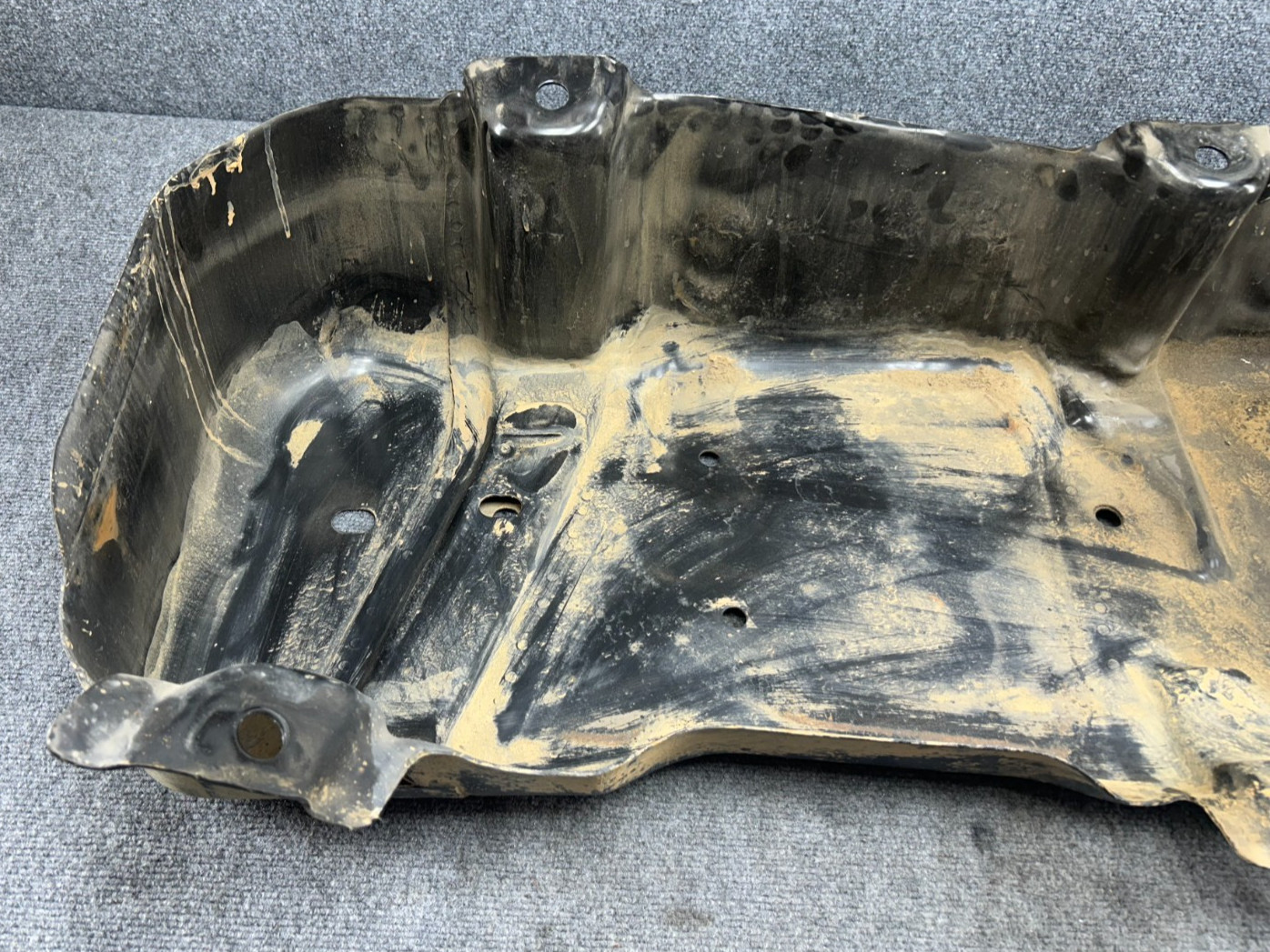JEEP WRANGLER SPORT 09-18 OEM 4 DOOR FUEL TANK SKID PLATE SHIELD GUARD COVER 77K