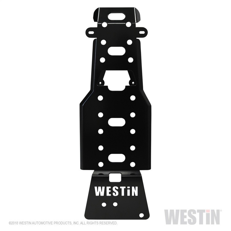 Westin 42-21125 Snyper Trans Pan Skid Plate Black 2007-2011 Jeep Wrangler JK