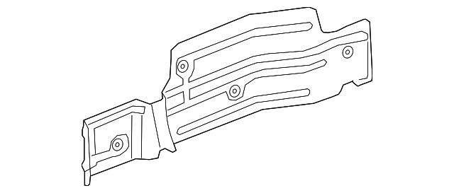 Genuine GM Fuel Tank Shield 23338707