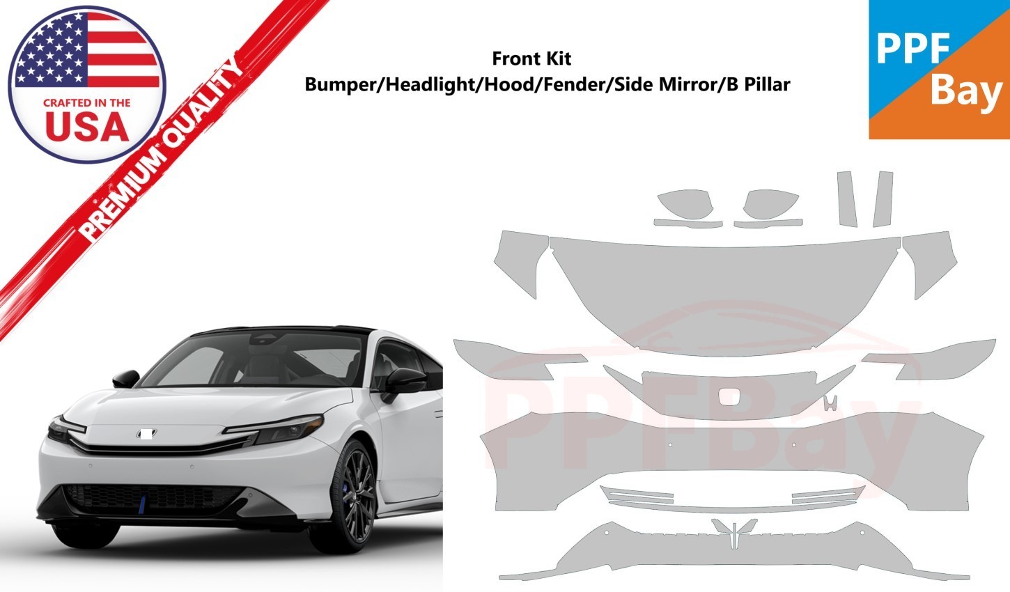 For Honda Prelude 2026 Front Paint Protection Film PreCutKit PPF
