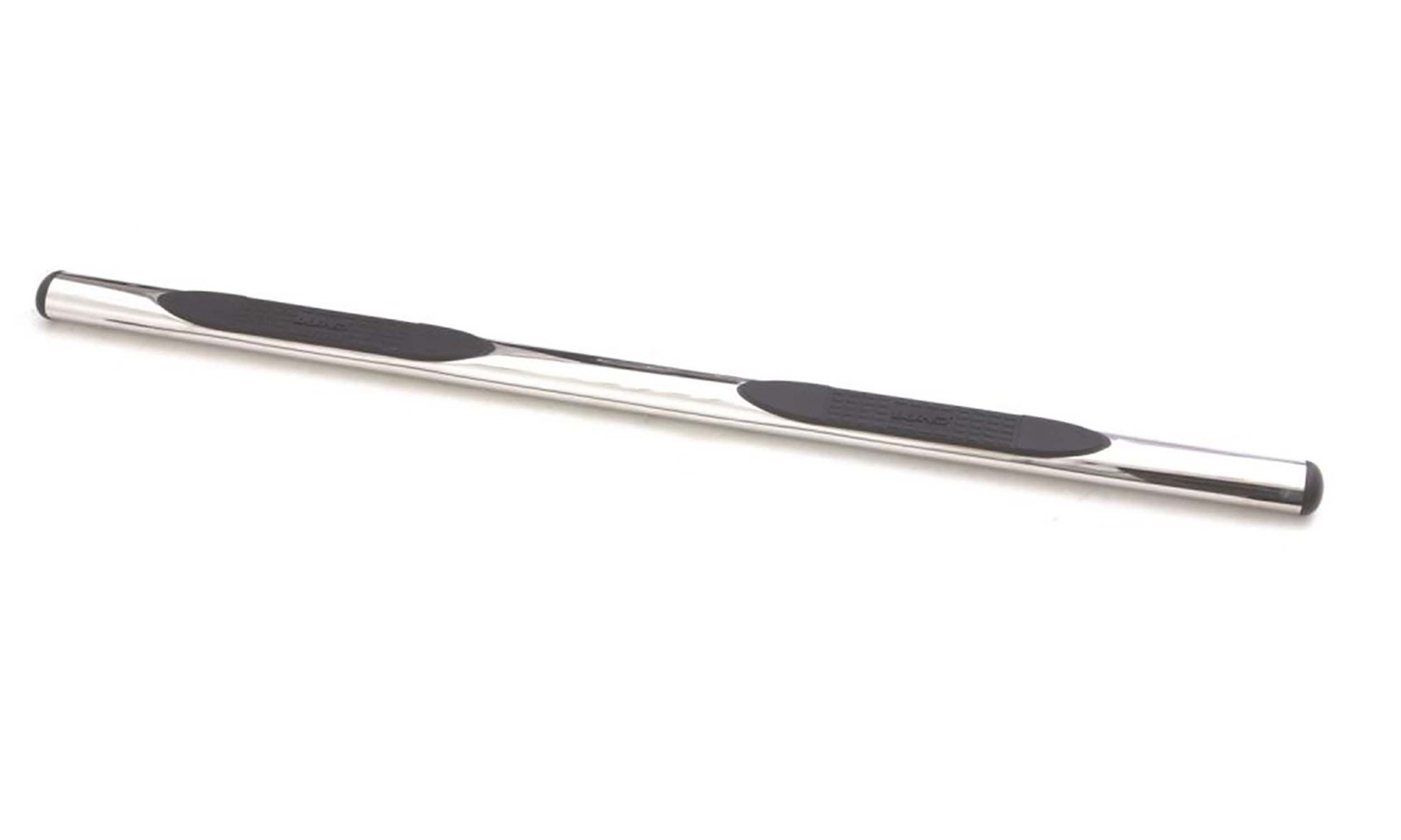 Lund 23589173 4 Inch Oval Straight Nerf Step Bars Polished Stainless