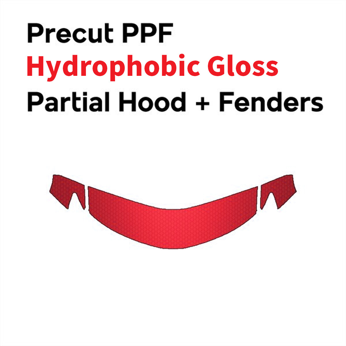 PreCut PPF Paint Protection Film Gloss DIY Clear Bra for Toyota Camry 2012-2014
