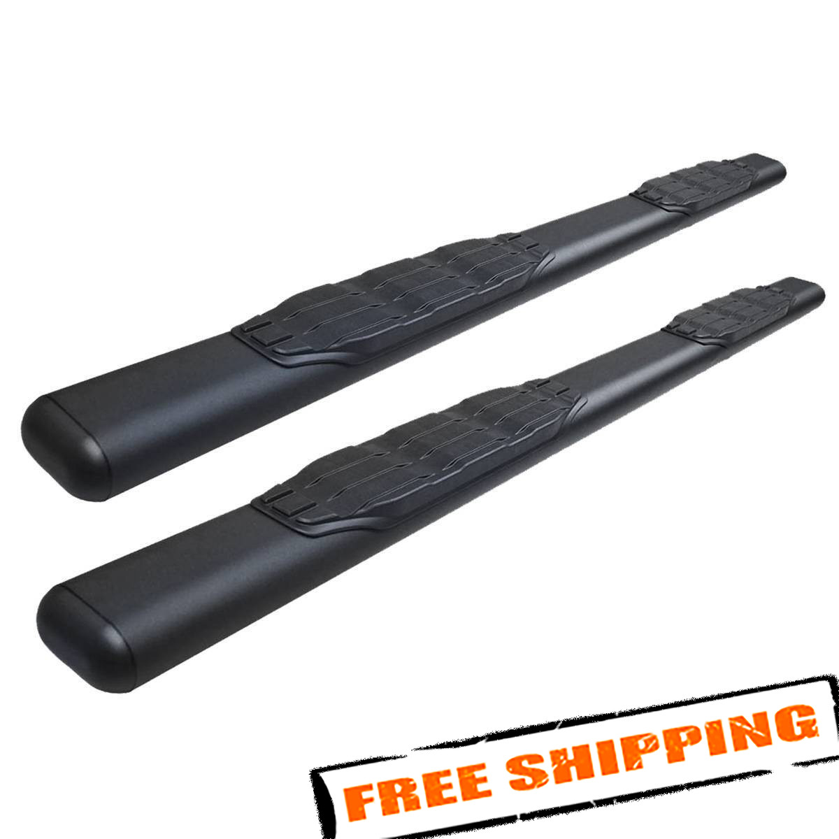 Go Rhino 10580T 5″ 1000 Series Oval Side Steps