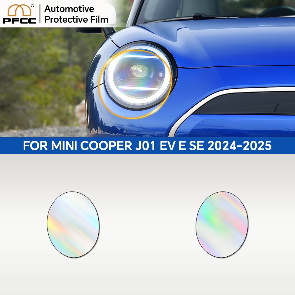 Headlights PPF For Mini Cooper J01 EV E SE 2024-25 Precut Paint Protection Film