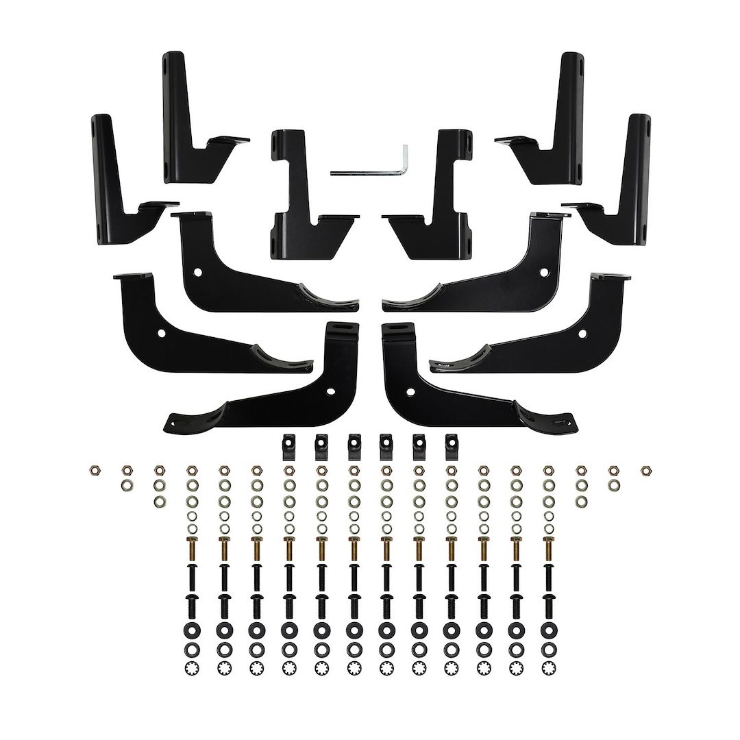 Westin Automotive 21-24165 Steel Oval Black Textured Powder Coated Nerf Bar