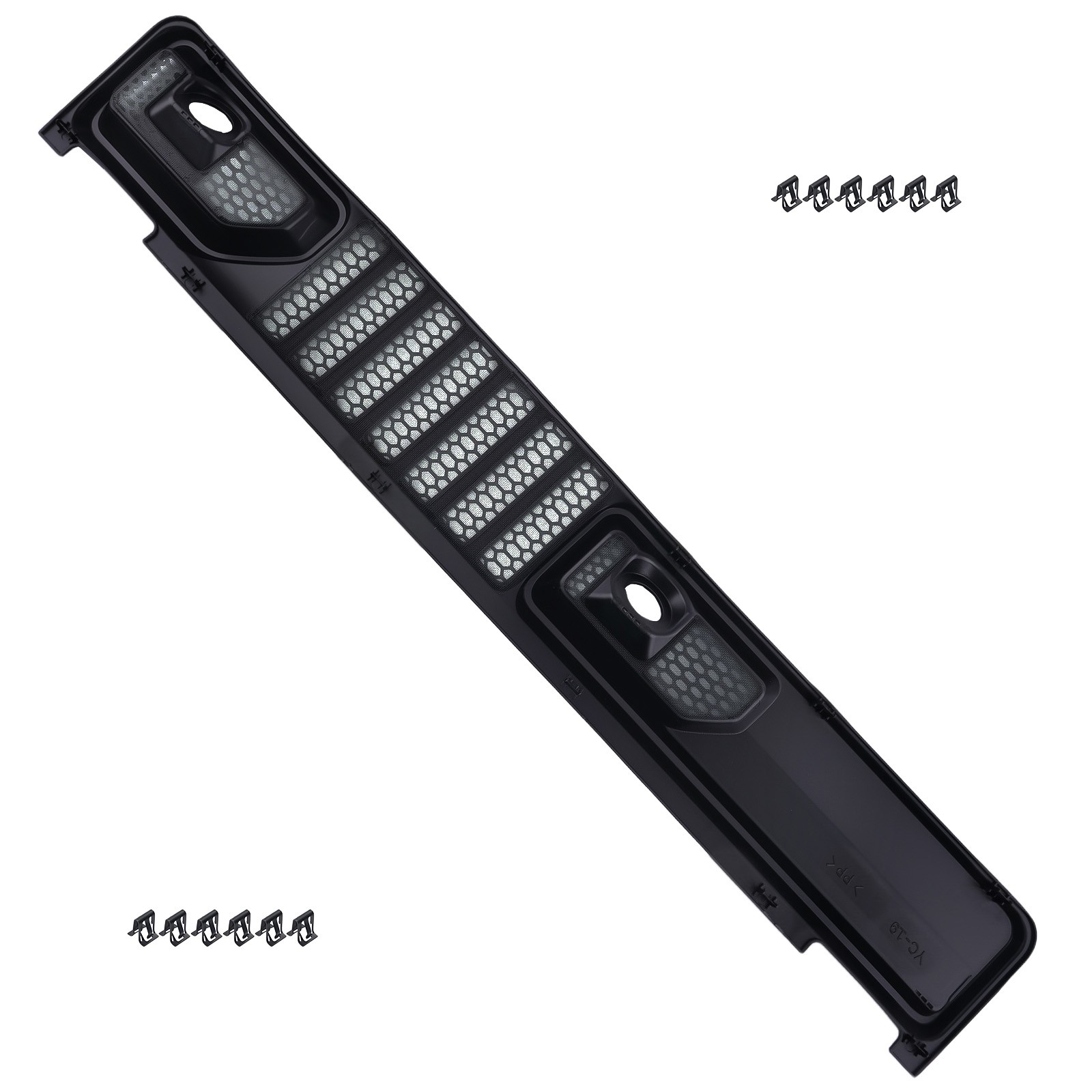 Front Wiper Cowl Grille for Jeep Gladiator 2020-2024 68307260AC Black ABS