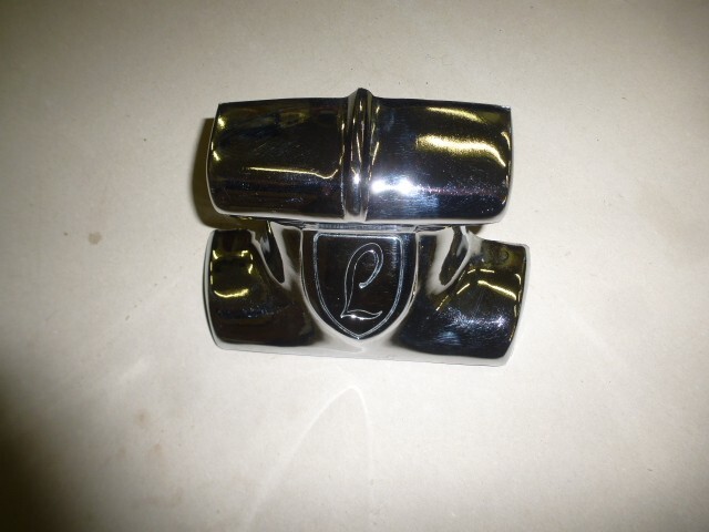 VINTAGE 1946 1948 LINCOLN ZEPHYR REAR CENTER BUMPER GUARD RECHROMED VERY NICE!!