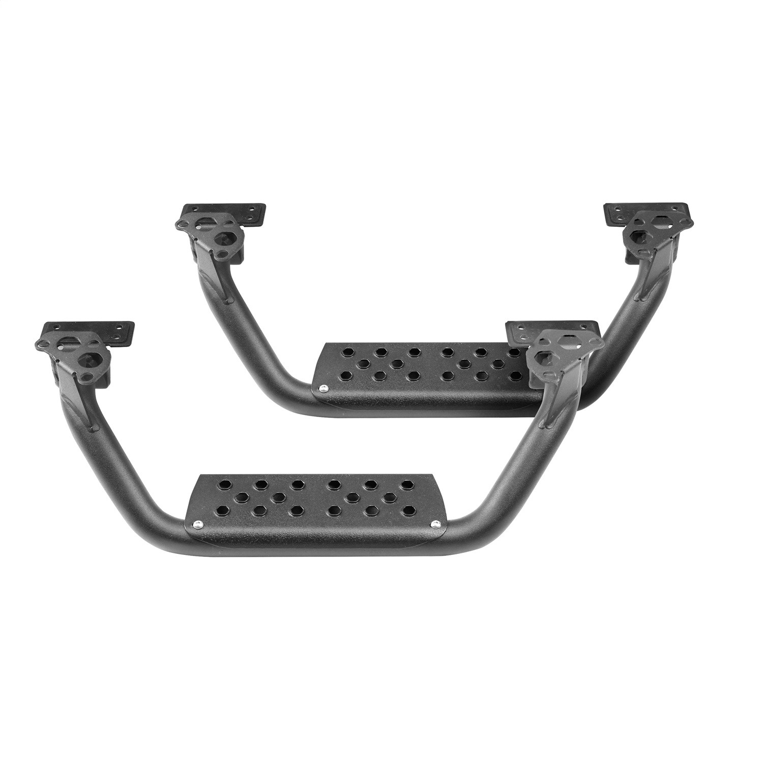 Go Rhino Step Nerf Bar Kit 4in. Drop Steps for Dominator Xtreme D6; Pair-Texture
