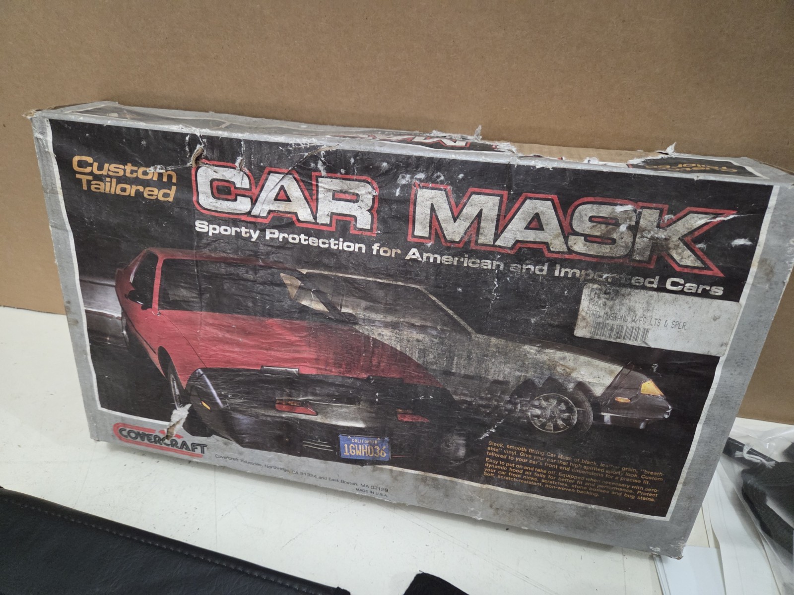 Covercraft Front End Cover Mask Bra 1984 Ford Mustang GT 1985 1986 M152