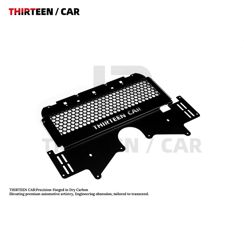 For BMW G80 M3 G82 M4 G87 M2 Aluminum Alloy Oil Cooler Engine Lower Guard Plate