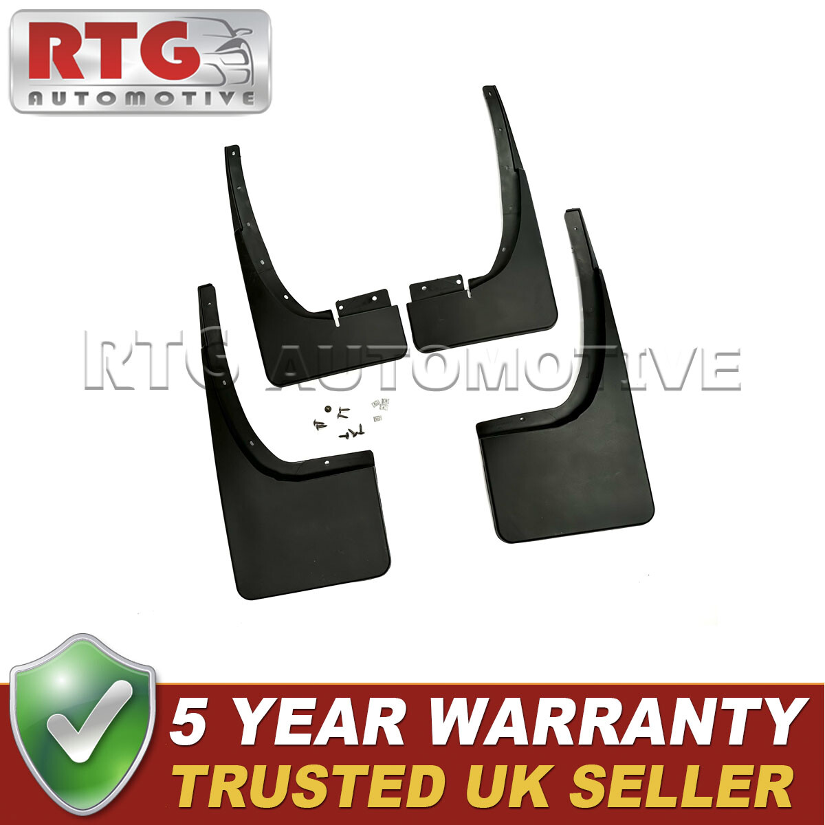 Tailored Mud Flaps Set of 4 For Ford Ranger 2012-2018 RTG