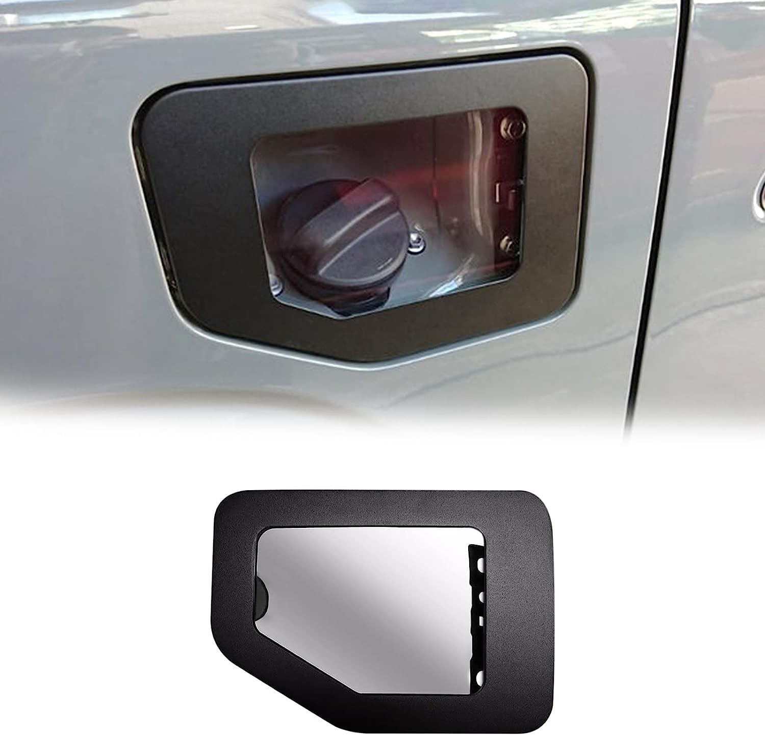 Suzuki Jimny JB64 JB74 Sierra Fuel Tank Cover Gas Lid Cap Glass Stainless Black