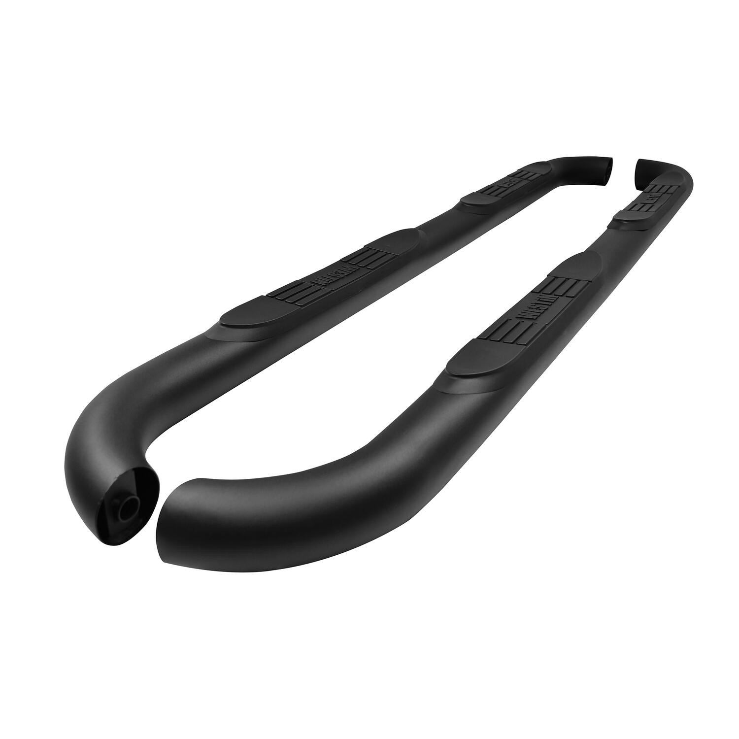 Westin 23-4065 Black Textured E-Series 3″ Nerf Bars for 18-25 Wrangler JL 4DR
