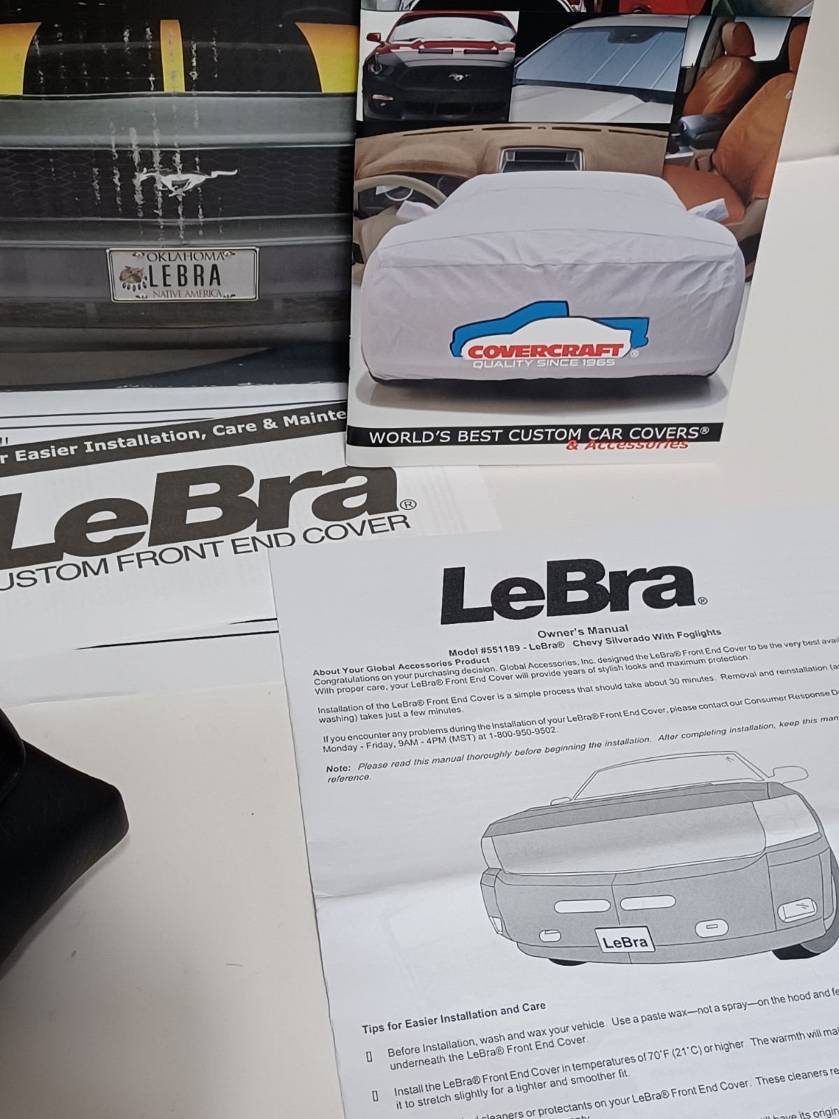 NEW▪︎LeBra 2009-2013 Chevy Silverado Black Custom Front End Cover 551189-01▪︎NIB