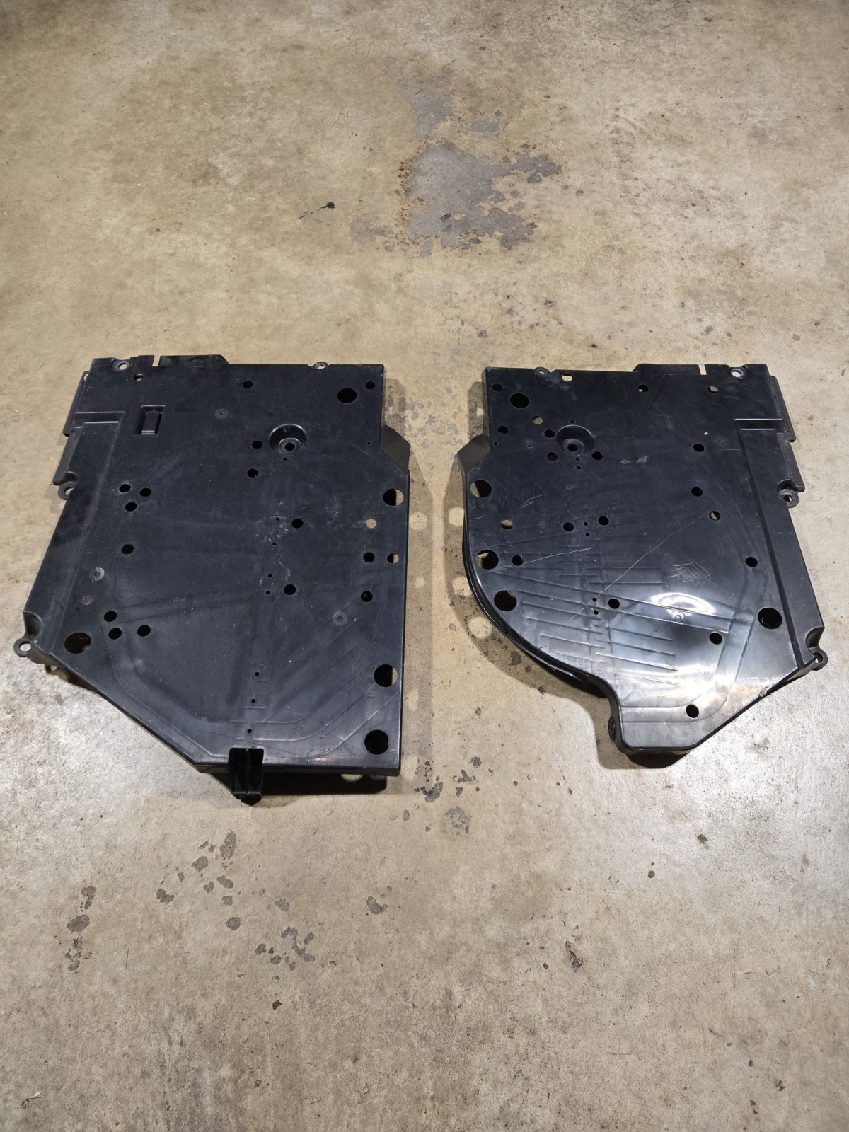 2019-2024 Subaru Forester OEM Fuel Tank Protectors (Part#42045FL000, 42045FL040)