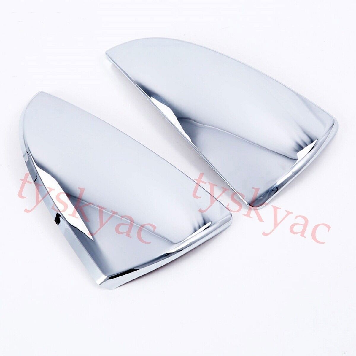 For Lexus ES 2019-2025 abs Chrome Rear View Side Door Mirror Cover Trim 2Pcs