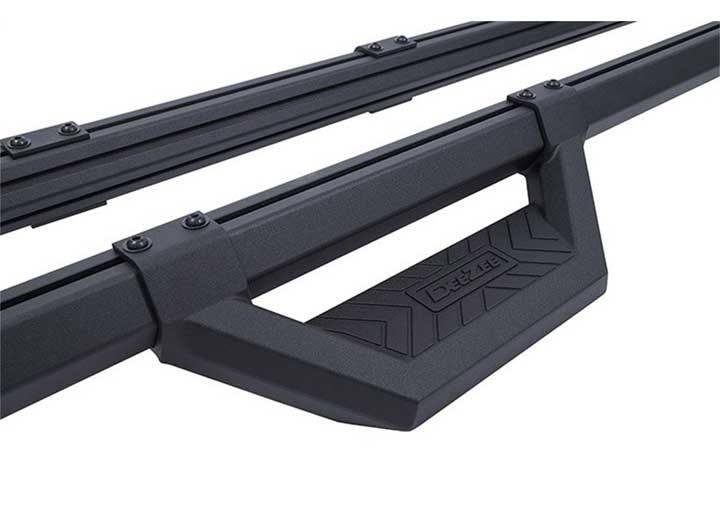 Dee Zee DZ66321CTB For Hex Cast/Txt Black Side Step Crew Cab (No Brackets)