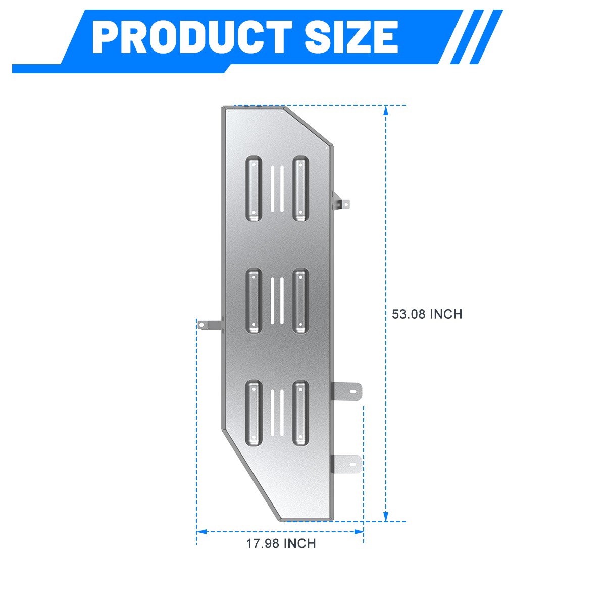 Aluminum Fuel Tank Skid Plate for 2024+ Toyota Land Cruiser 250 High Strength
