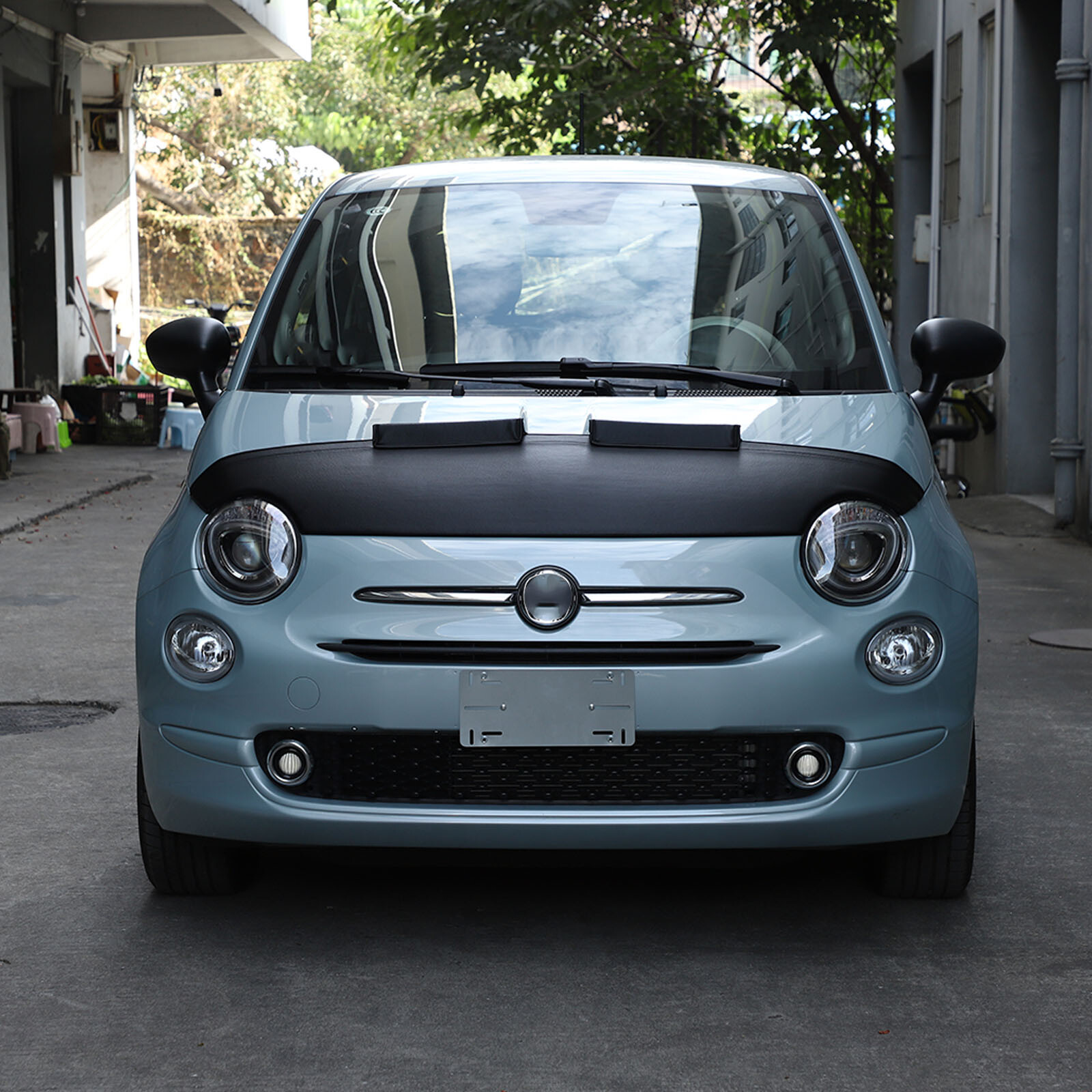 Car Front Bonnet Mask Hood Bra Fit For Fiat 500 500e 500c POP Abarth 2007 – 2021