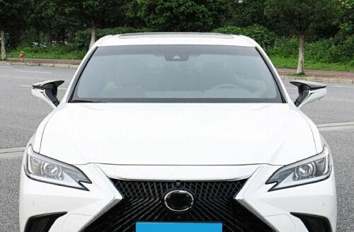 For Lexus ES 2019-2025 abs Gloss Black Side Rearview Mirror Cover Trim 2PCS