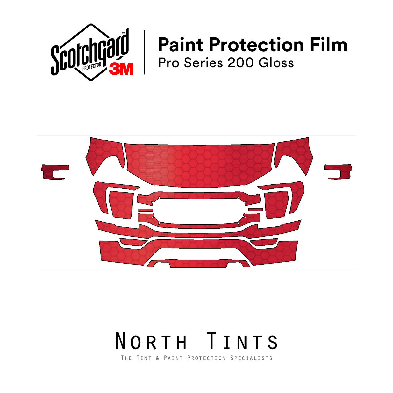 Ford F-150 2021-2023 3M PRO Series PreCut Paint Protection Film Clear Bra PPF