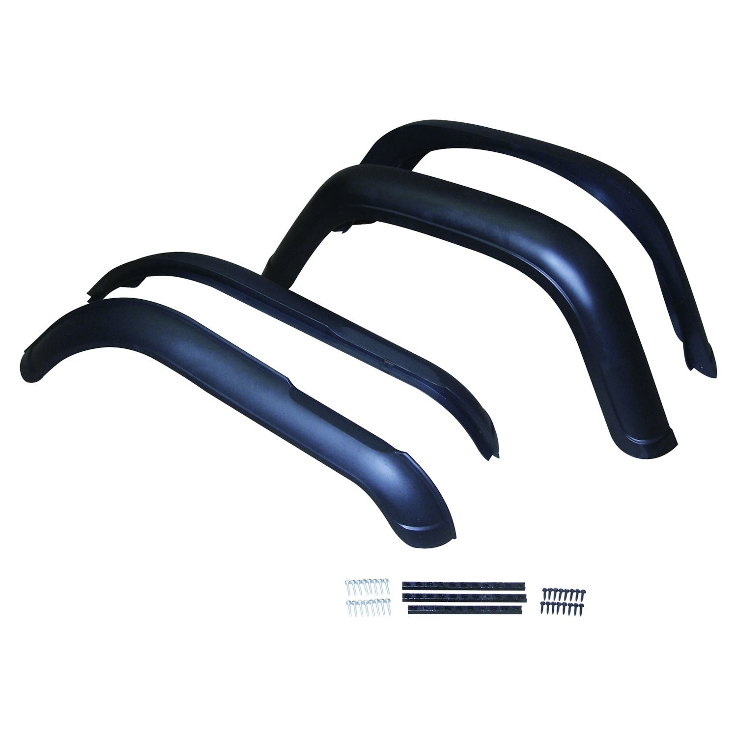 Jeep Fender Flare Kit Black Plastic | -Quality, Front & Rear