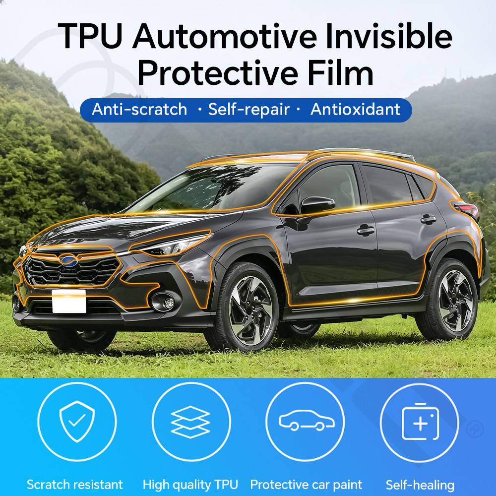 For Subaru Crosstrek 2024-2026 Front Bumper Precut Paint Protection Film PPF TPU