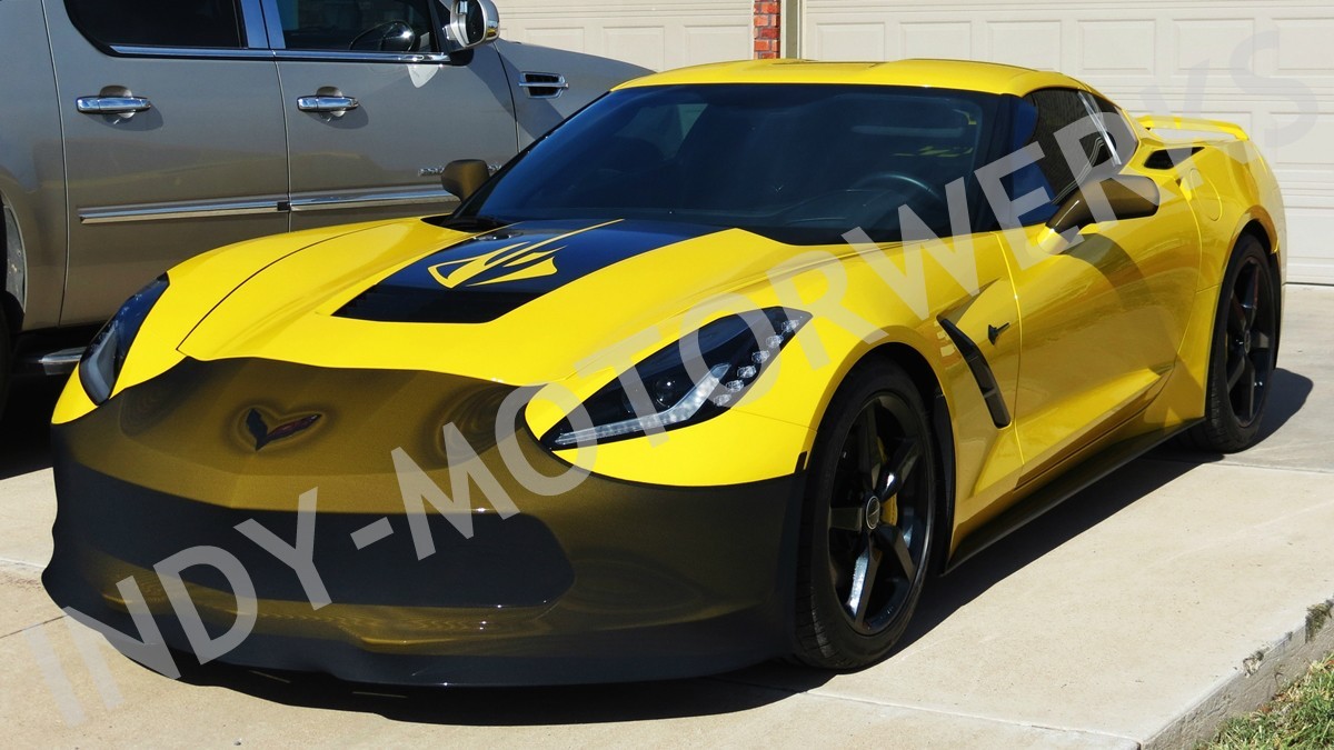 C7 CORVETTE STINGRAY NOVISTRETCH FRONT + MIRROR BRA HIGH TECH STRETCH COMBO ZO6