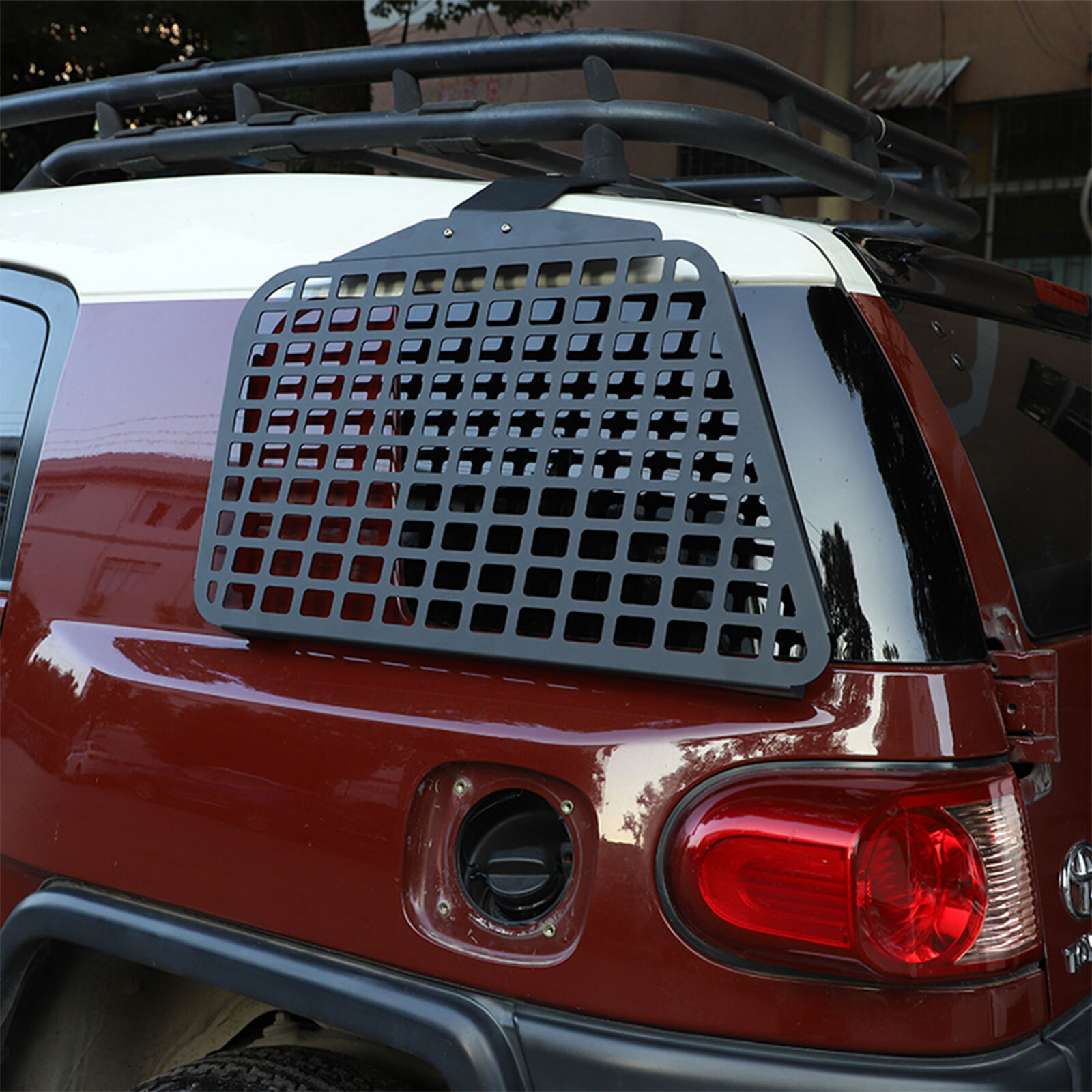 2pcs Side Window MOLLE Panel Guard Grille Bracket Fits Toyota FJ Cruiser 2007-14