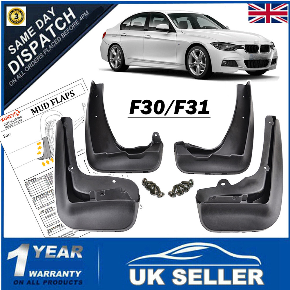 Front Rear Mudguards Mud Flaps Splash Guards For BMW 3 Series F30 F31 2012-2018