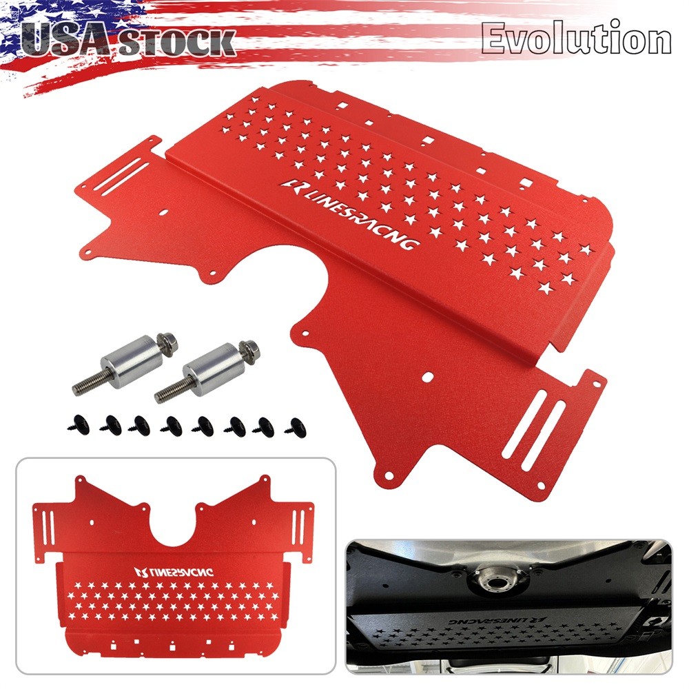 Aluminum Oil Cooler Skid Plate for BWM G81 G82 G87 M2 M3 M4 3.0L Turbocharged