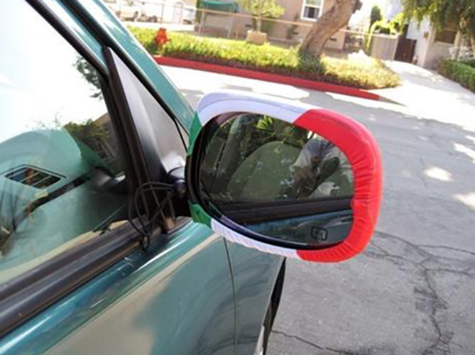 Cuba Flag Side View Mirror Covers (Set of 2) NIB Car Bra Cuban rear auto FREE SH