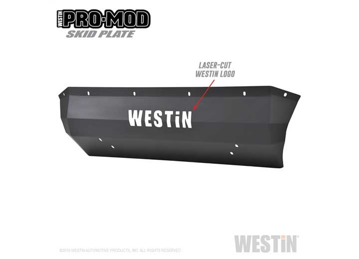 Westin 58-71175 Textured Black Pro-Mod Skid Plate For 17-22 F250