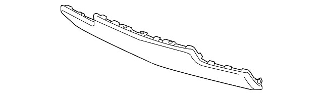 Genuine GM Front Bumper Impact Bar Skid Plate 22944882