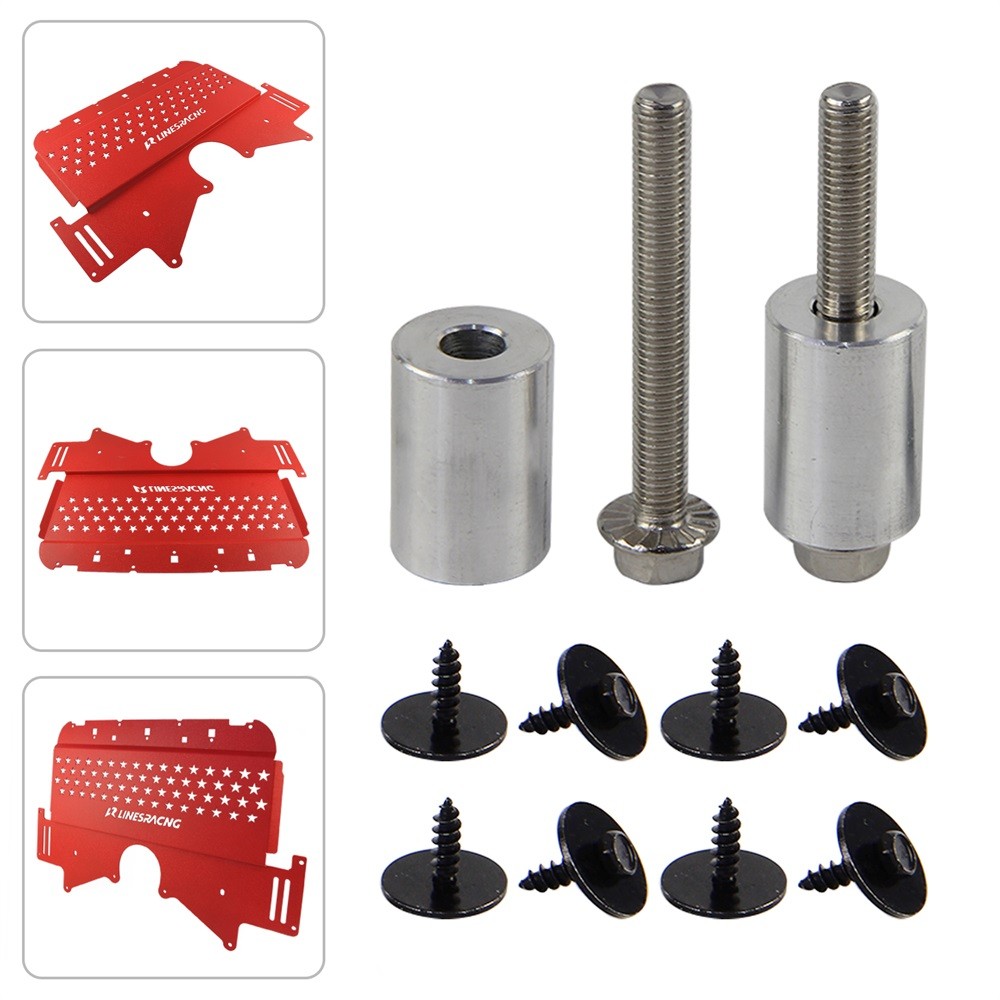 Aluminum Oil Cooler Skid Plate for BWM G81 G82 G87 M2 M3 M4 3.0L Turbocharged