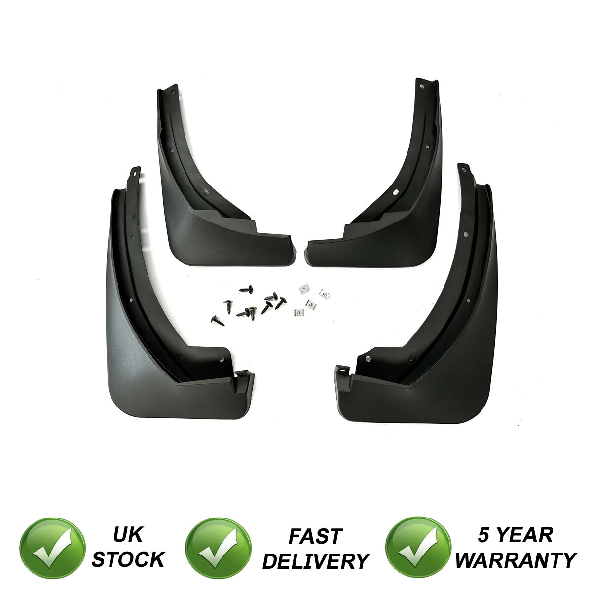 Full Set Rubber MudFlaps For Skoda Karoq 2018-2023 SJR