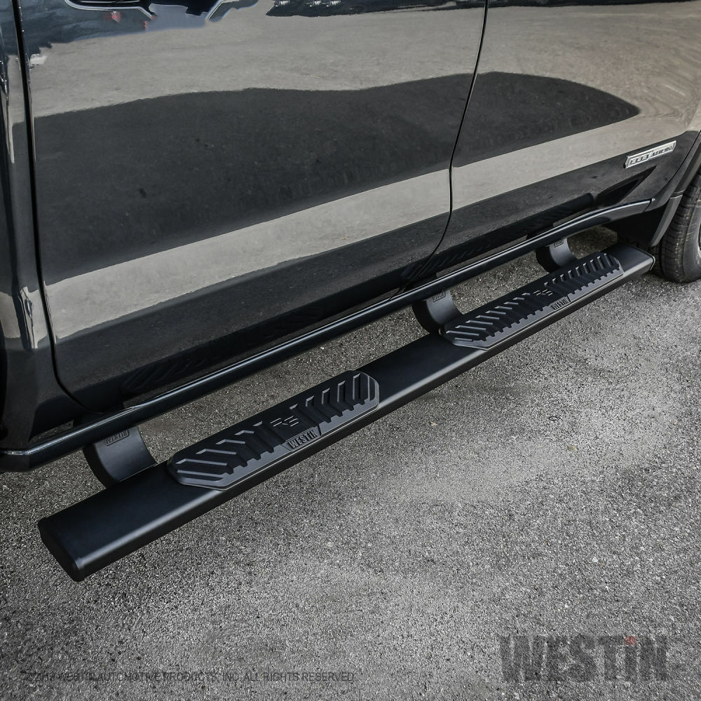 Westin Black Aluminum R5 Nerf Step Bars Fits F150 F250 F350 SuperCrew 28-51095
