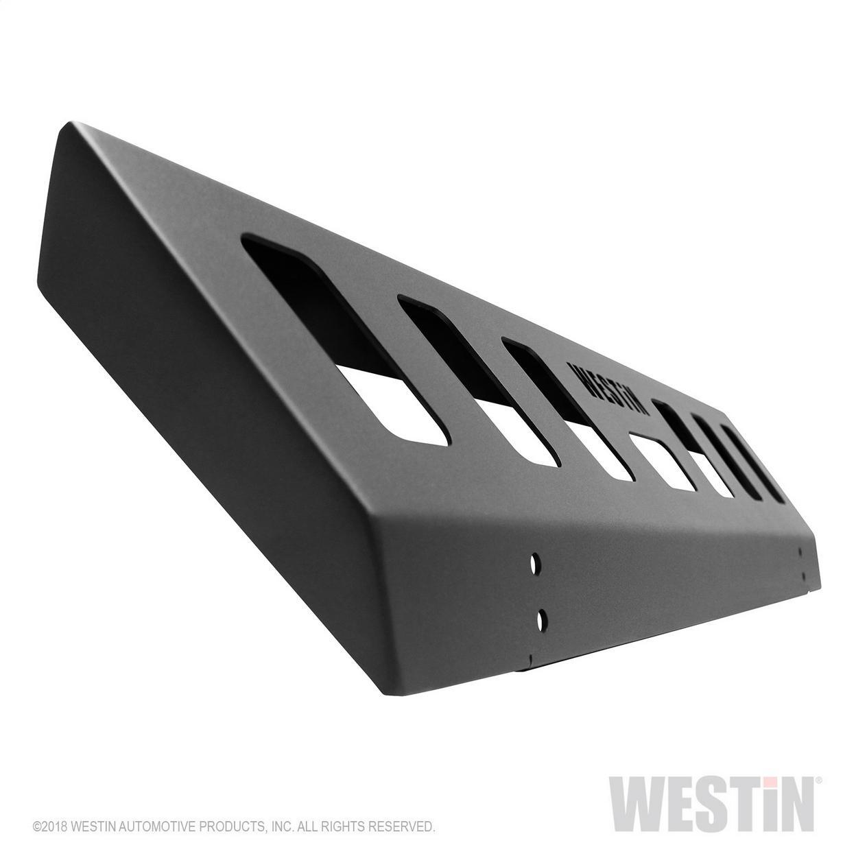 Westin Front Bumper Skid Plate for Jeep Wrangler JL 18-19 – Textured Black