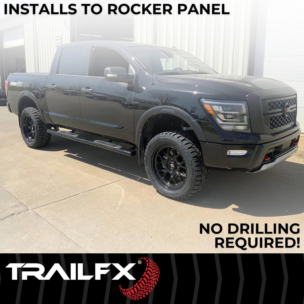 TrailFX A7102T Rocker Panel Mount