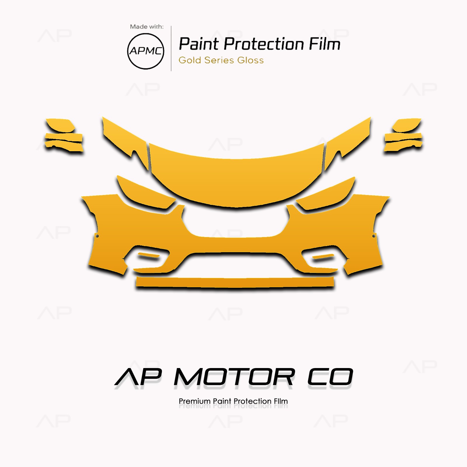 Chrysler Pacifica 2021-2026 Pre Cut Paint Protection Film Clear Bra PPF