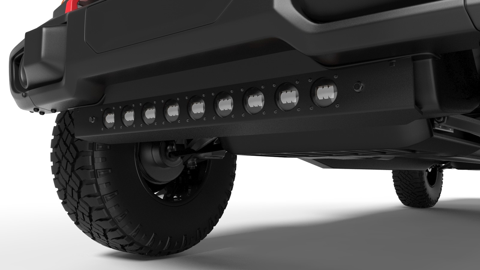 Skid Plate With Off-Road Lights Integrated LED Emitters ORACLE – 5883 001
