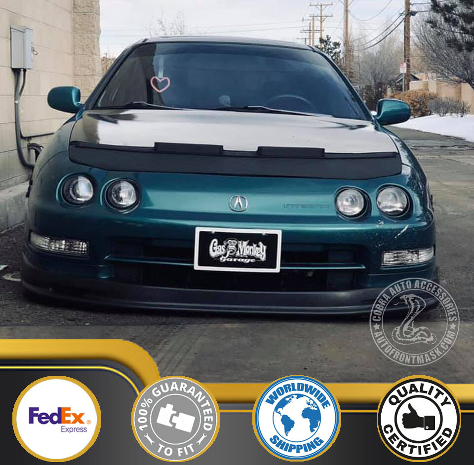 Car Bonnet Hood Mask Bra Fits Honda Acura Integra 94 95 96 97 98 99 00 01