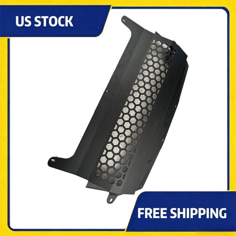 Black Aluminum Oil Cooler Skid Plate for BWM S55 F80 M3 F82 F83 M4 3.0L Turbo