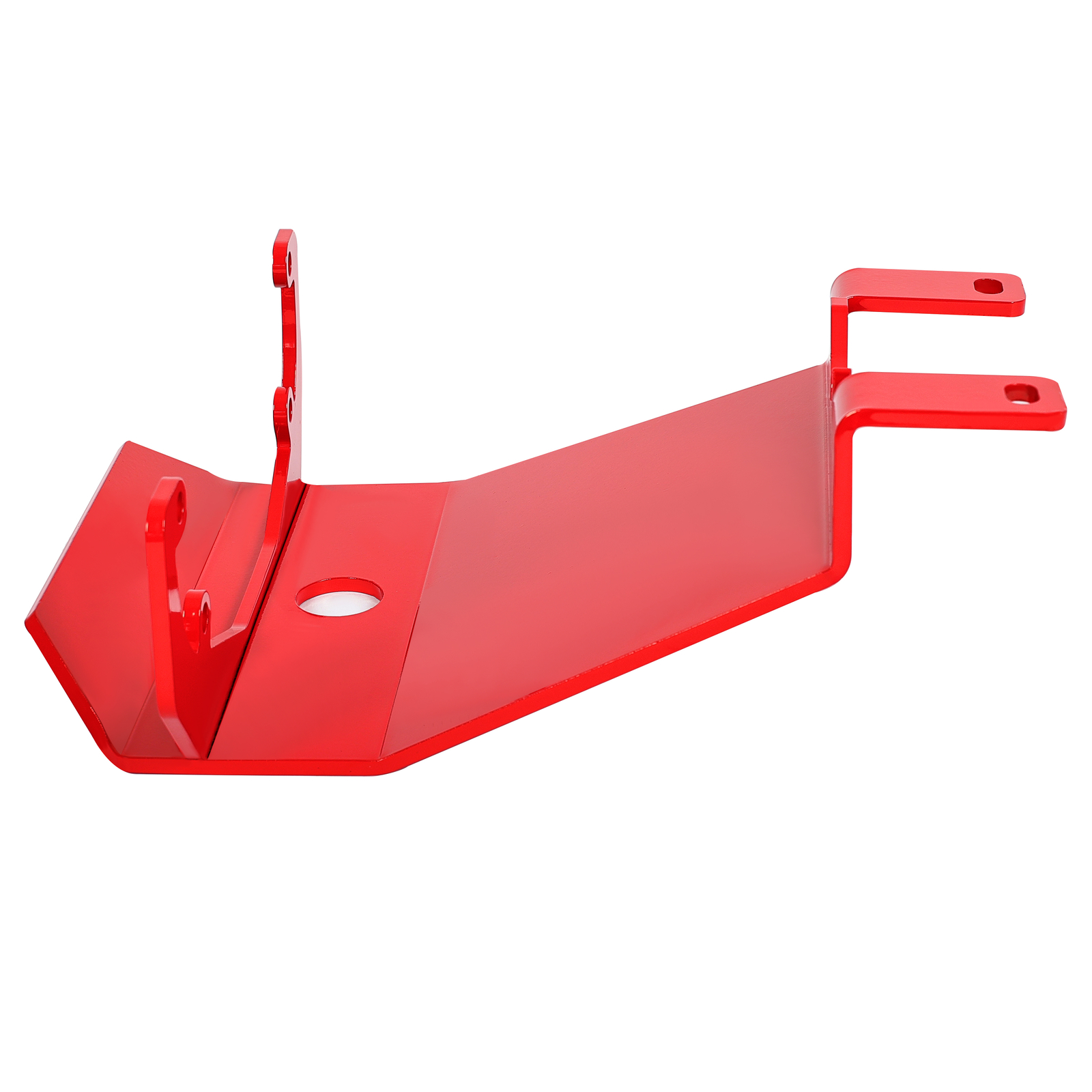 Front Skid Plate Red Steel For Jeep Wrangler 2018-23 / Gladiator 2020-23 RS62116