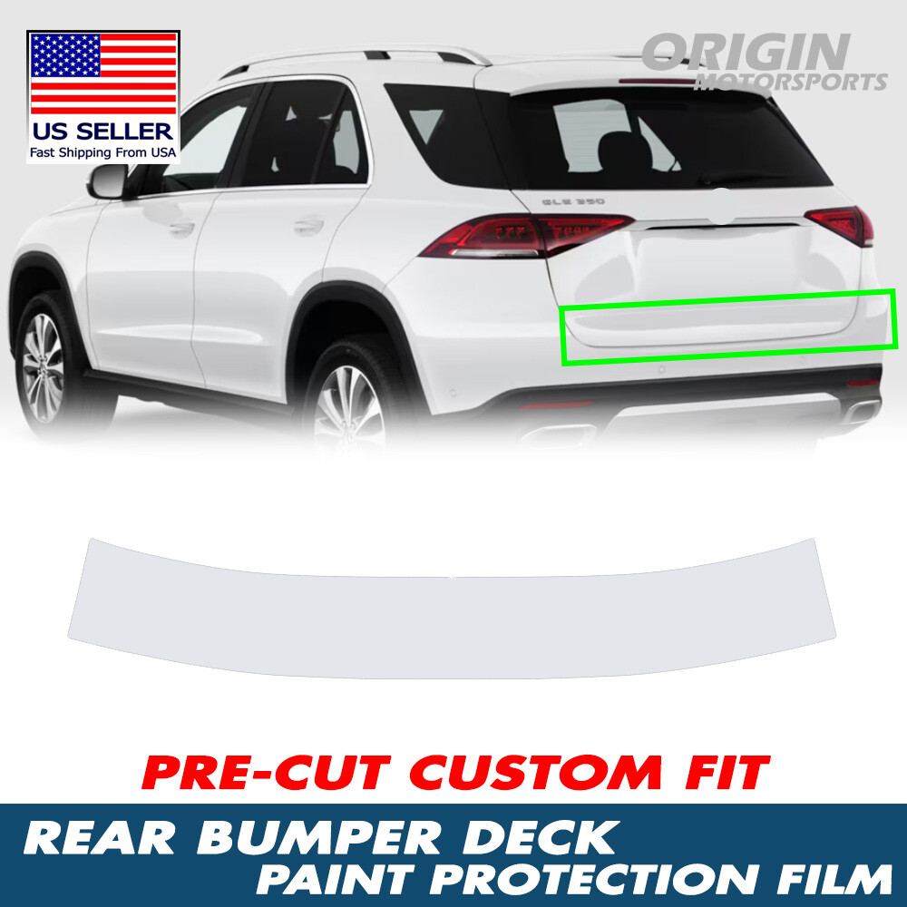 PreCut Rear Bumper Deck Paint Protection Film PPF For 2021-2025 GLE-Class SUV